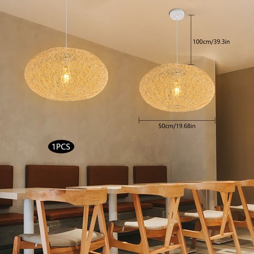 Classic rattan pendant light - pendant,