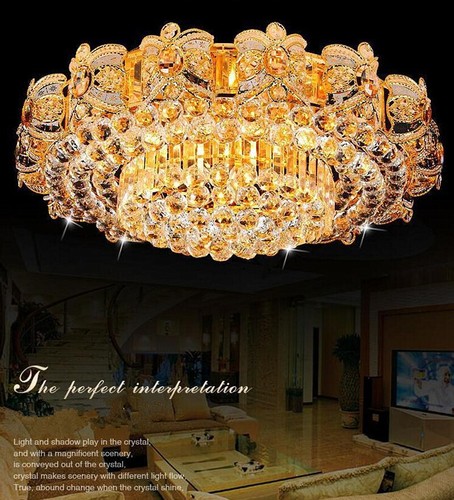 Luxury crystal chandelier - 23.6"luxury,