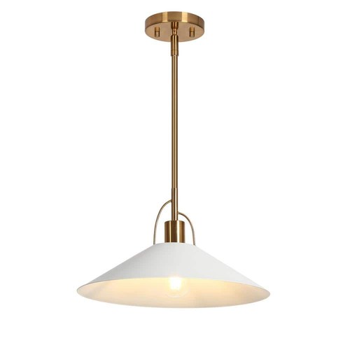 Lnc 14in white brass - 14in, bell