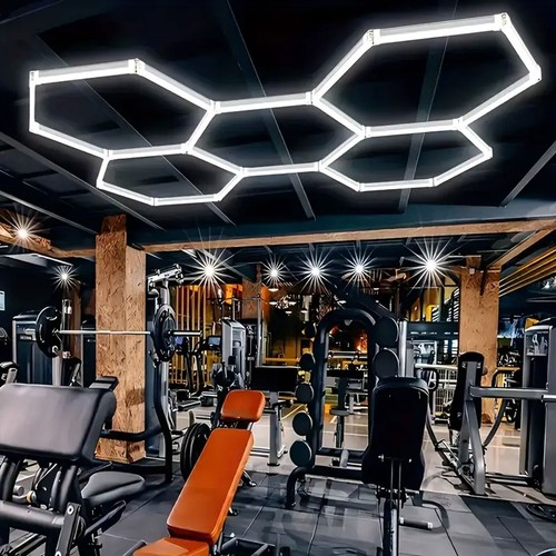 Hexagon garage light - garage, 24